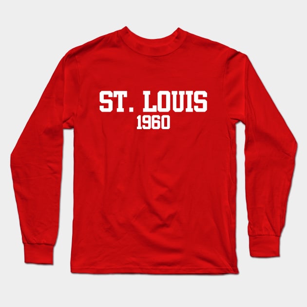 St. Louis 1960 Long Sleeve T-Shirt by GloopTrekker